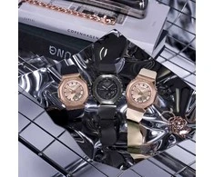 Laikrodis Edifice Casio G-shock Analog-Digital Women GM-S2110PG-1A4ER