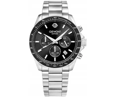 Vyriškas laikrodis Giewont Chronograph Sapphire Sidabrinė Juodas GW3520-B2