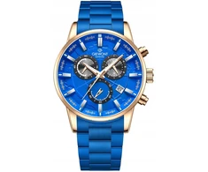 Vyriškas laikrodis Giewont Chronograph Sapphire Mėlyna GW4580-B5