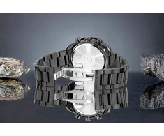 Vyriškas laikrodis Giewont Chronograph Sapphire Juodas GW8720-B1