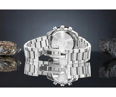 Vyriškas laikrodis Giewont Chronograph Sapphire Sidabrinė Juodas GW8720-B2