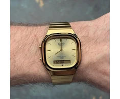 Laikrodis męski Casio AQ-240EG-9AEF auksinė