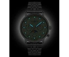 Laikrodis Zeppelin 8637M-4 LZ 14 Marine Moonphase
