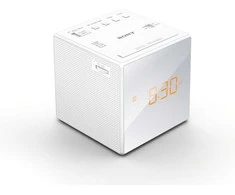 Laikrodžių radijas Sony IC- FC1W Balta