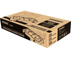 Gas cooker PROMIS KG200 Juodas WITHOUT REDUCER