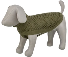 Lalazoo Norwood, megztinis šunims, alyvuogių žalios spalvos, XS: 24 cm