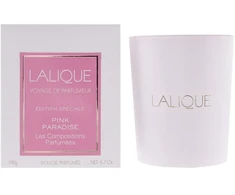 Lalique Les Compositions Parfumees - Rožinė Paradise Scented Candle, 190 g
