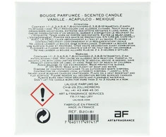 Lalique Vanille Acapulco Mexique Vanilla Scented Candle, 190 g