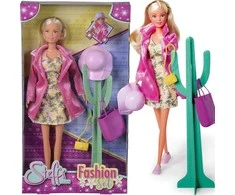 SIMBA Lėlė Steffi Rinkinys Fashion Moda Kaktus