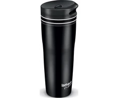 Lamart termo gertuvė 0,36L juoda/balta