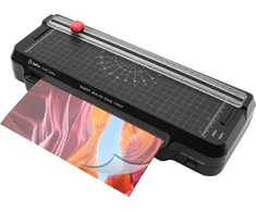 OLP Olympia A 245 Combo Šalto / karšto laminavimo įrenginys 300 mm/min Juoda