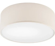 Lamkur lubinis šviestuvas Lamkur Chester 48062 lubinis šviestuvas apskritimas 2x60W E27 kreminė/balta