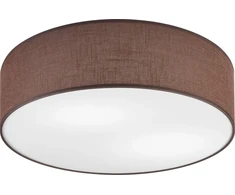 Lamkur lubinis šviestuvas Lamkur Vivian 48512 lubinis šviestuvas apskritimas 2x60W E27 ruda/balta