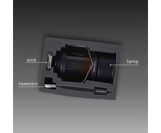 Lampa aurora-juodas FIRE-MAPLE