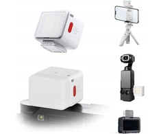 Apšvietimo Įranga - Ulanzi DG01 Cube Mini Light LED, 3 Ryškumo Lygiai, Balta