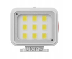 Apšvietimo Įranga - Ulanzi DG01 Cube Mini Light LED, 3 Ryškumo Lygiai, Balta
