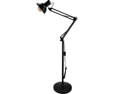 Orno LUWES toršeras, 185 cm, E27, maks. 18 W, juodas