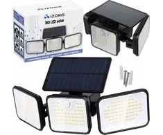 Izoxis Saulės energija įkraunama lempa 180 LED