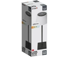 Avide ABLDL-USB-B-4W lampa stołowa LED G Juodas, Baltas