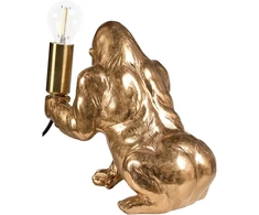 Beliani Stalo šviestuvas Goryl HARAMBE auksinis