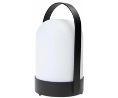 Lampa stołowa Dąstal Det Gamle Apotek Table lamp with 2 LED, h 22cm, w 14cm, d 13cm, juodas, 3xaa (excl) (23884025)