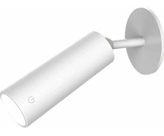 Sieninis šviestuvas Lampa stołowa New Garden New Garden ROLL 4 BATTERY baltas