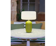 NewGarden Lampa stołowa New Garden PHOEBE 40 olive Table Lamp (LUMPHB040OLSWNW)