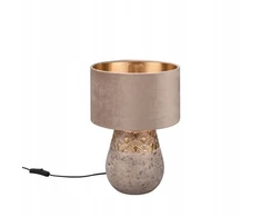 Lampa stołowa Reality Table lamp REALITY Kiran, 1 x E27, max 60W, antique pilkas, o26 x 38 cm