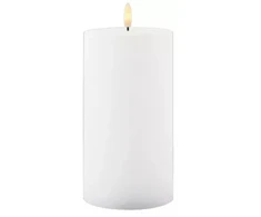 Lampa stołowa Sirius Sille Rechargeable Ø10xH20cm, baltas