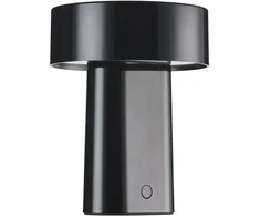 Stalinė lempa Zone led belaidė juoda Oblong 34270