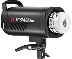 Studijinė blykstės lempa Jinbei MSN 600 PRO II su Multi režimu ir EasyCap
