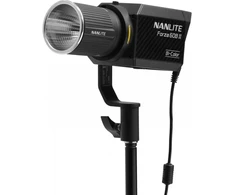 Studijinė lemputė Nanlite Forza 60B II LED dvispalvė kryptinė šviesa su 19° ir 36° projekcijos priedu (12-2045 KIT-PJ-FMM)