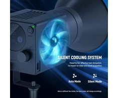 Neewer Studijinė LED RGB Lampa 60W COB 8700liuksų CRI97+ App/2.4G Studijinė Vaizdo HS60C