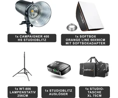 Walimex studijinė lempa walimex pro Campaigner 400 HS Set Single