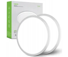 LEPRO 1500039-DW-EU-2 Lubinis šviestuvas, 24 W, 2400 lm, 2 vnt.