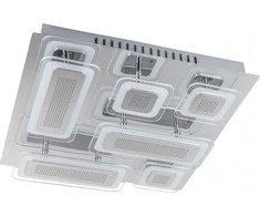 Lubinis šviestuvas Lubų žibintas Italux Metalinės lubų lempos Italux LED Presta C29556-9A