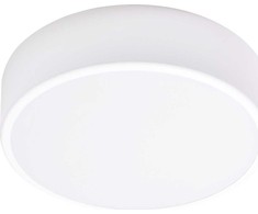 Orno OVO LED lubinis šviestuvas, 24 W, 4000 K, 2750 lm, balto plieno, matinio stiklo gaubtas, IP20, ? 300