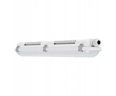 Osram 15/9W LED linijinis šviestuvas DAMP PROOF FIT, pilkas, 4000/5000/6500K, 115°, 600mm, IP65