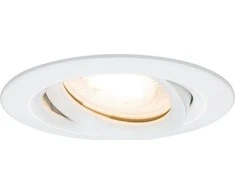 Paulmann Premium būsto pastatas NovA IP65 juda max. 1x35W GU10 / GU5.3 51mm Baltas / aliuminis