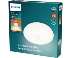 Lampa sufitowa Signify Philips Mauve lampa sufitowa IR su judesio jutikliu balta 1700lm