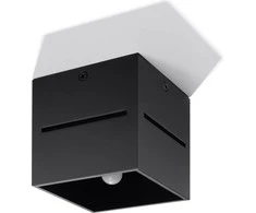 Sollux Lighting Lubinis šviestuvas LOBO juodas