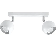 Sollux Lighting Lubinis šviestuvas OCULARE 2 baltas