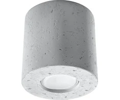 Lubinis šviestuvas Sollux Ceilings ORBIS betonas