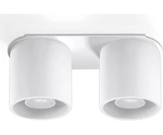 Lubinis šviestuvas Sollux Lighting Sollux Plafonas ORBIS 2 baltas