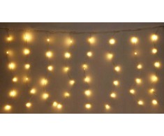 Christmas Decoration KALĖDINĖS ŠVIESOS ŠVIESOS UŽDUOTĖS 240 LED 600X60CM SU NUOTOLINIO PULTU ŠILTA BALTA