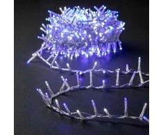 Fééric Lights and Christmas Mėlyna Išoriniai žibintai, mėlyni, šaltai balti, 500 lempų
