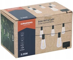Grundig - Solar Garden LED Lights 3.35 m