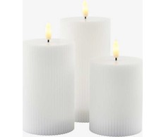 Kalėdinės eglutės lemputės GTV Sirius Home 80252, Balta, 3 lemputės, LED, Kintamoji srovė, 7,5 cm, 3 vnt.