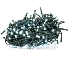 Kalėdų eglutės lemputės Retlux 200 LED šaltai balta