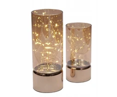 Solight Dviejų kalėdinių LED lempučių rinkinys, 15/20 cm, 30 LED lempučių, AA baterijos